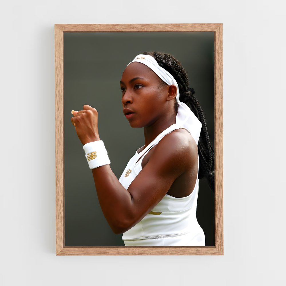 Poster Ace de Coco – affiche Tennis (vue 4)